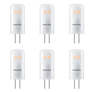 Philips CorePro 1W (10W) G4 LED Steeklamp Warm Wit 6-Pack