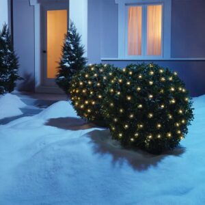 LED Netverlichting, Kerst, 2 x 3 Meter, 120 Lampjes, IP44, Doorkoppelbaar, Warm Wit