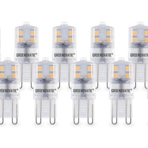G9 LED Lamp 2W Extra Klein Warm Wit 10-Pack