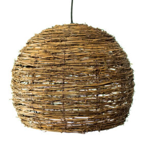 Rustieke Houten Hanglamp, Twijgen, Ãž40cm