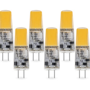 G4 LED Lamp 2W Warm Wit Dimbaar 6-Pack