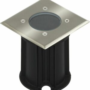 LED Grondspot Tuinverlichting 3W Waterdicht IP65, Vierkant, Warm Wit