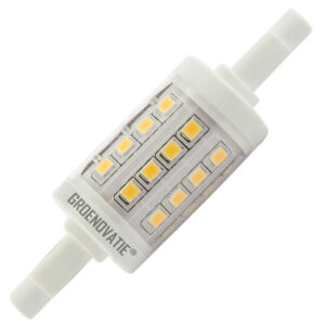 R7S LED Lamp 5W Warm Wit 78mm 360Âº