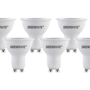 GU10 LED Spot COB 5W Warm Wit 6-Pack