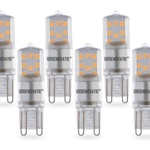 G9 LED Lamp 3W Extra Klein Warm Wit 6-Pack