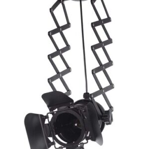 Vintage IndustriÃ«le Scissors Hanglamp Zwart