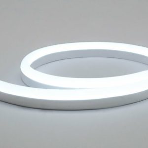 LED Neon Flex 24V, Koel Wit, 1 Meter, 8 Watt/meter, Waterdicht IP67, Extra Small