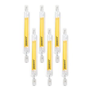 R7S LED Lamp 10W Warm Wit 118mm 360Âº Dimbaar 6-Pack