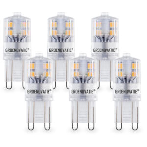 G9 LED Lamp 2W Extra Klein Warm Wit 6-Pack