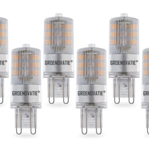 G9 LED Lamp 5W SMD Warm Wit 6-Pack