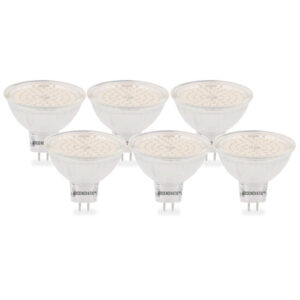 GU5.3 / MR16 Dimbare LED Spot 3W Warm Wit 6-Pack